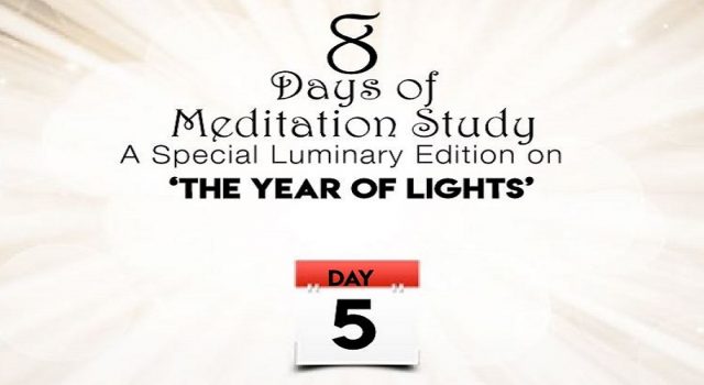 Day 5-Prophetic Insight into the Year of Lights