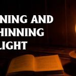 Shining light