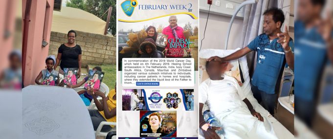 Healing School Ambassadors Take Healing To The Nations On World Cancer Day