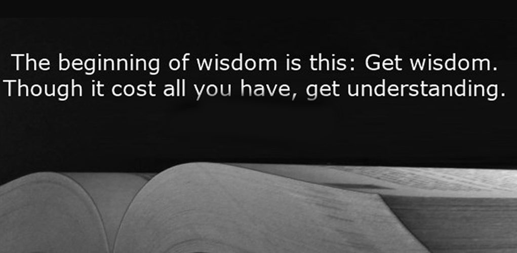 Wisdom Is Your Capital
