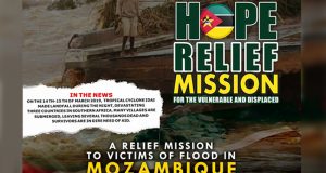 Why Sponsor The Hope Mission To Victims Of Cyclone Idai In Mozambique