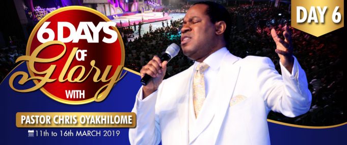 Day 6 of “6 Days of Glory” with Pastor Chris