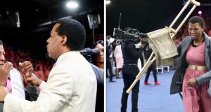 Miracles Erupt as Pastor Chris Ministers to the Sick at First Healing Service