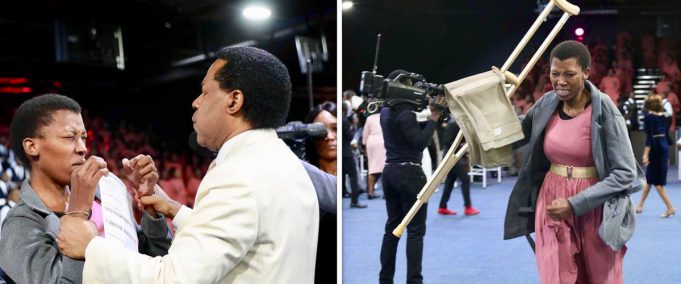 Miracles Erupt as Pastor Chris Ministers to the Sick at First Healing Service