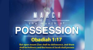 “March Our Month Of Possessions”