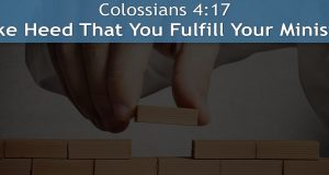 Locate Yourself In God’s Purpose