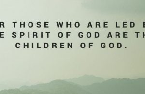 Yield To The Spirit For Guidance And Direction