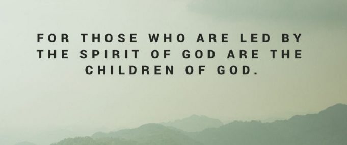 Yield To The Spirit For Guidance And Direction