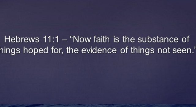 Faith Doesn’t Wait!
