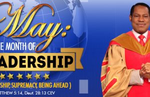 Welcome To May, Our Month Of Leadership!!!