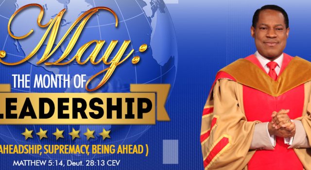 Welcome To May, Our Month Of Leadership!!!