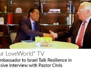 US Ambassador To Isreal Interview With Pastor Chris