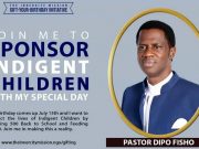Join Me To Send 500 Indigent Children Back To School And Sponsor 5000 Meals