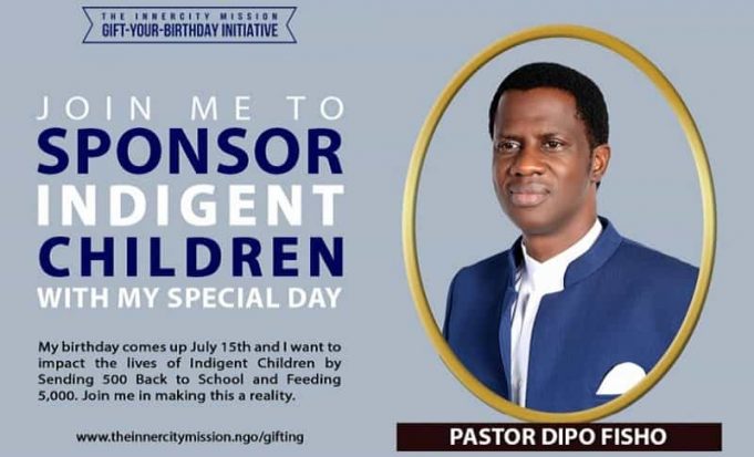 Join Me To Send 500 Indigent Children Back To School And Sponsor 5000 Meals