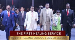Mighty Works At The Healing Service As Pastor Chris Ministers To The Sick