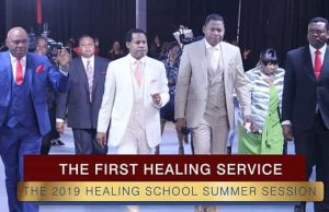 Mighty Works At The Healing Service As Pastor Chris Ministers To The Sick