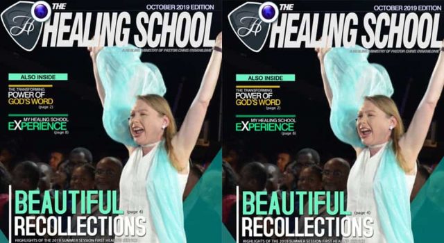 The Healing School Magazine – October 2019 Edition