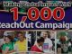 Making Global Impact With 1, 000 Reachout Campaigns
