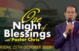 One Night Of Blessings Accra Ghana With Pastor Chris