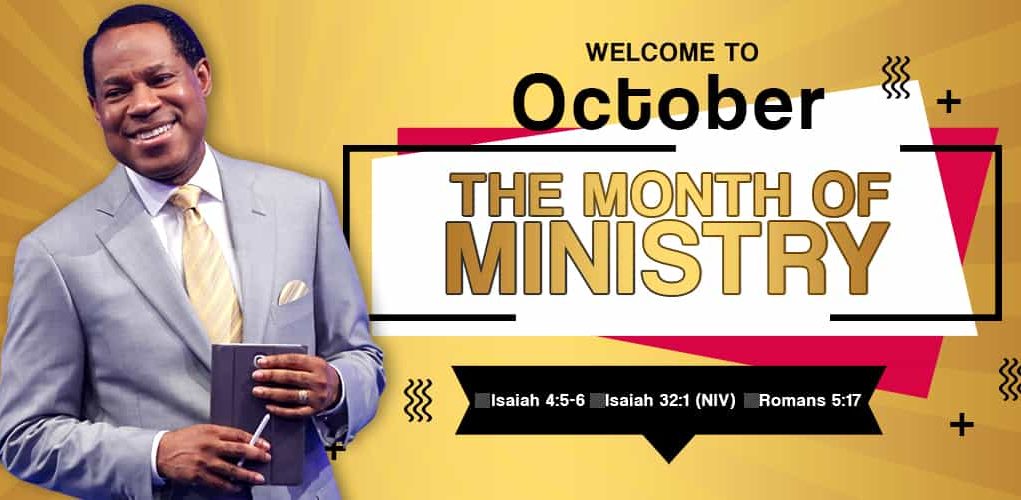 October “The Month of Ministry”