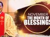 November “The Month Of Blessings”