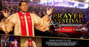 Prayer Festival & Communion With Pastor Chris