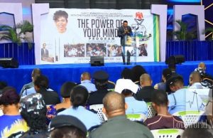 Pastor Joy Instills Excellence In Police Officers At Special Outreach