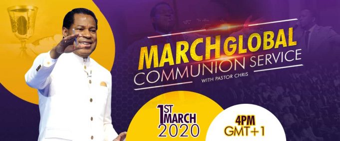 March 2020 Global Communion Service With Pastor Chris