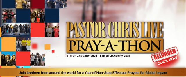 Pastor Chris Prayer thon-min
