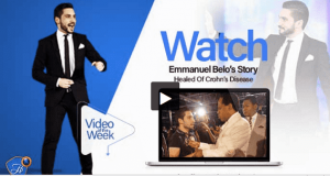 Watch Emmanuel Belo’s Inspiring Testimony Of Healing From Crohn’s Disease