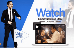 Watch Emmanuel Belo’s Inspiring Testimony Of Healing From Crohn’s Disease