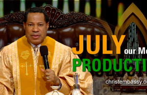 July “The Month Of Productivity”