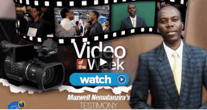 Watch Maxwell Nematanzira’s testimony of healing from gastrointestinal stromal tumor