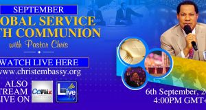 September Global Communion Service With Pastor Chris