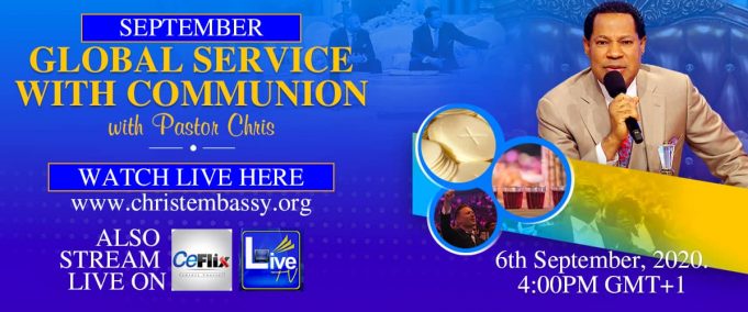 September Global Communion Service With Pastor Chris