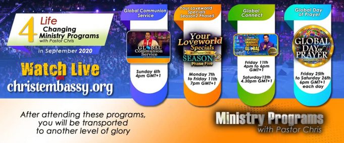 Four Life Transforming Programs With Pastor Chris