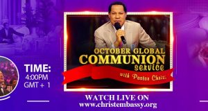 October Global Communion Service With Pastor Chris