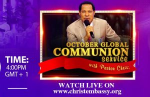 October Global Communion Service With Pastor Chris