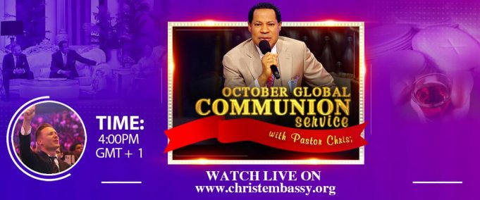 October Global Communion Service With Pastor Chris
