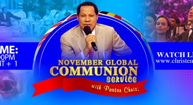 November Global Communion Service With Pastor Chris