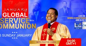 January Global Communion Service With Pastor Chris