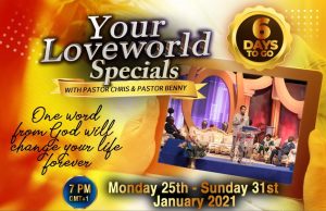 Your Loveworld Specials With Pastor Chris And Pastor Benny