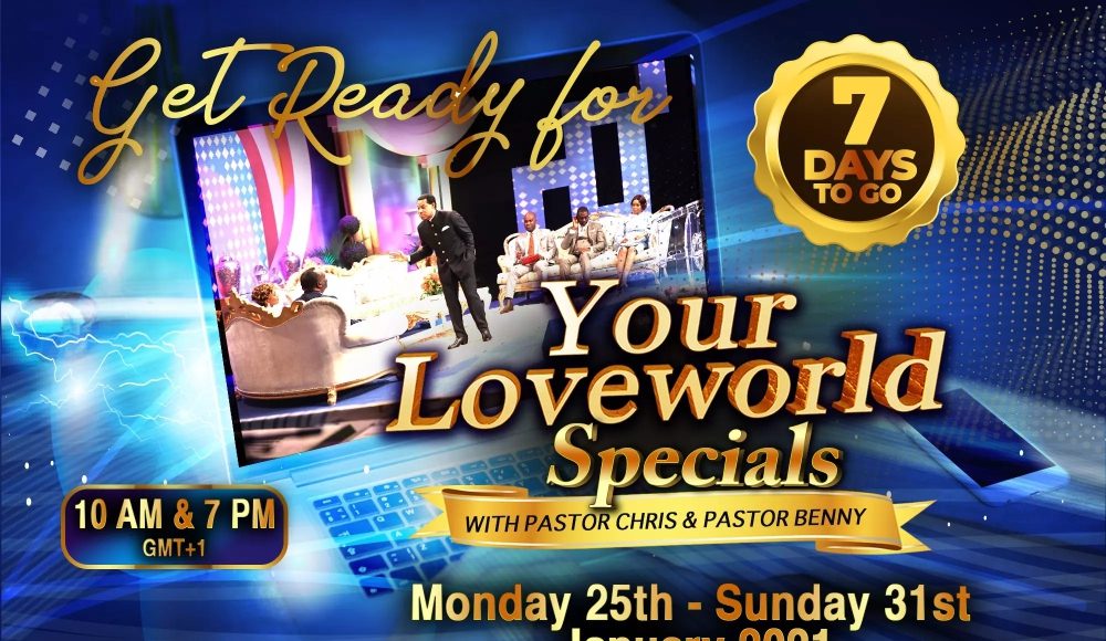 Your Loveworld Specials With Pastor Chris And Pastor Benny