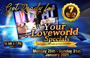 Your Loveworld Specials With Pastor Chris And Pastor Benny