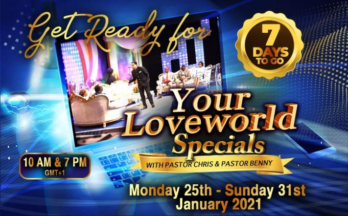 Your Loveworld Specials With Pastor Chris And Pastor Benny