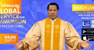 February Global Communion Service With Pastor Chris