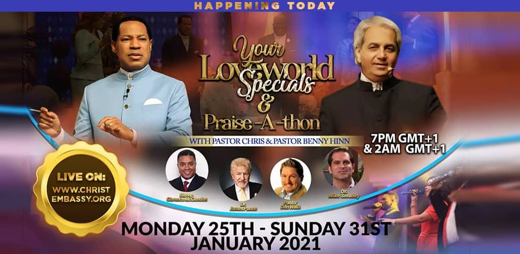 Your Loveworld Specials With Pastor Chris And Pastor Benny