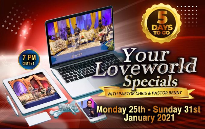 Your Loveworld Specials With Pastor Chris And Pastor Benny