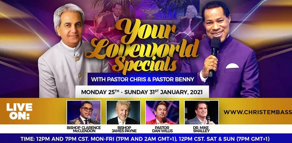Your Loveworld Specials With Pastor Chris And Pastor Benny