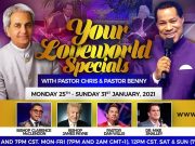 Your Loveworld Specials With Pastor Chris And Pastor Benny